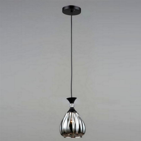 Люстра кухонная 1 плафон 14,5*14*80 см Е27 60Вт 4м2 плафон стекло черный Baizheng Люстра кухонная 1 плафон 14,5*14*80 см Е27 60Вт 4м2 плафон стекло черный Baizheng