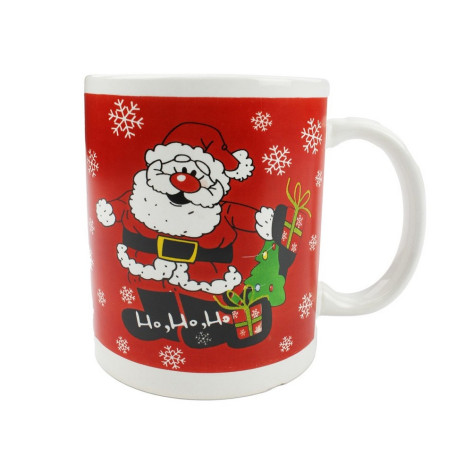 Кружка фарфоровая 330 мл Рождественская Номер 3 BZ-0093 Baizheng Кружка фарфоровая 330 мл Рождественская Номер 3 BZ-0093 Baizheng