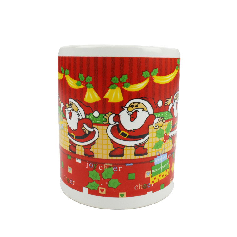 Фото Кружка фарфоровая 330 мл Рождественская Номер 5 BZ-0093 Baizheng