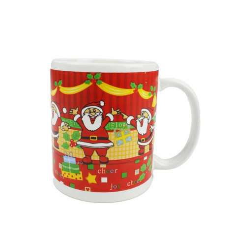 Кружка фарфоровая 330 мл Рождественская Номер 5 BZ-0093 Baizheng Кружка фарфоровая 330 мл Рождественская Номер 5 BZ-0093 Baizheng