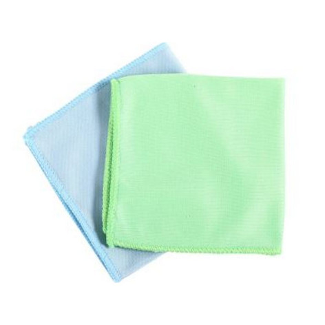 Салфетка полиэстер для сухой уборки 2 шт 30х30 см край оверлок микс Baizheng Салфетка полиэстер для сухой уборки 2 шт 30х30 см край оверлок микс Baizheng