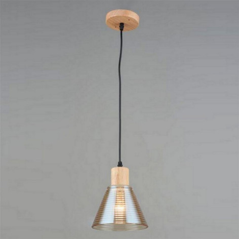 Люстра кухонная 1 плафон 15*11*80 см Е27 60Вт 4м2 дерево плафон стекло Baizheng Люстра кухонная 1 плафон 15*11*80 см Е27 60Вт 4м2 дерево плафон стекло Baizheng