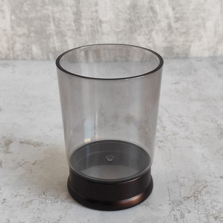 Cнимок Набор пластиковый для ванной 4 предмета темно бронзовый TY-8011 Baizheng