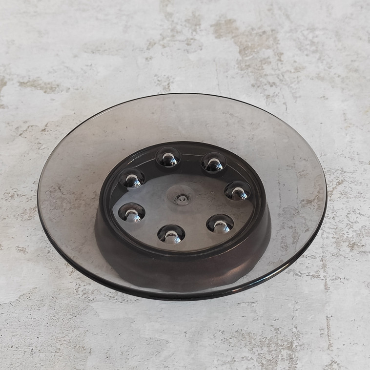 Рисунок Набор пластиковый для ванной 4 предмета темно бронзовый TY-8011 Baizheng