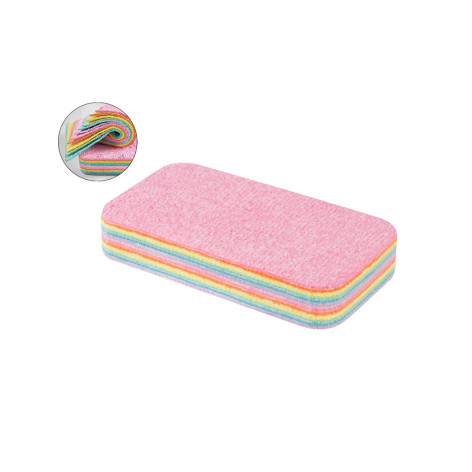 Салфетка микрофибра 30х30 см 200 гp/м² графит M-01 Рыжий Кот