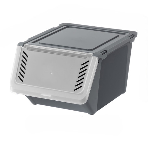 Контейнер пластиковый для овощей 11,2 л 32,3х22х21,7 см бежевый Полимербыт Контейнер пластиковый для овощей 11,2 л 32,3х22х21,7 см бежевый Полимербыт