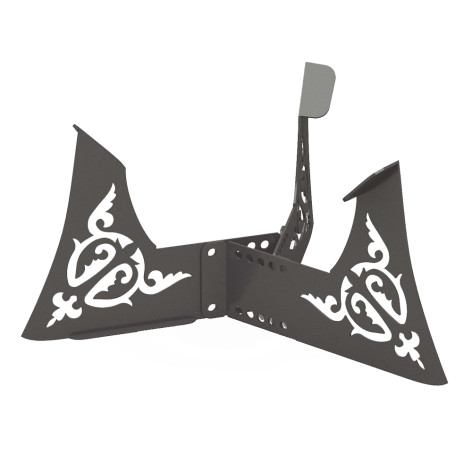 Подставка стальная под Садж/Казан без угольницы разборная Эфир Подставка стальная под Садж/Казан без угольницы разборная Эфир