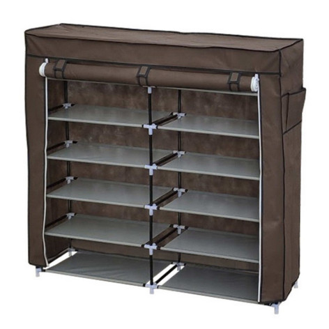 Стеллаж тканевый 5-и ярусный для обуви 1180х300х1200 мм BZ-2712A Baizheng