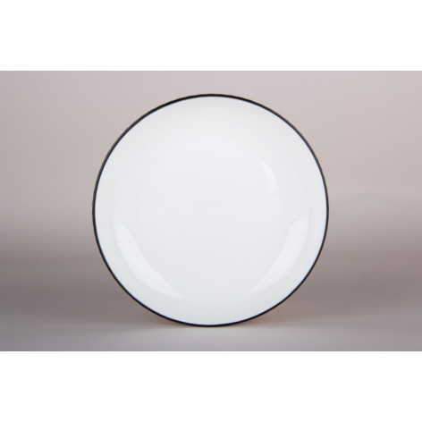 Тарелка фарфоровая суповая 20 см 600 мл Sugar Коралл