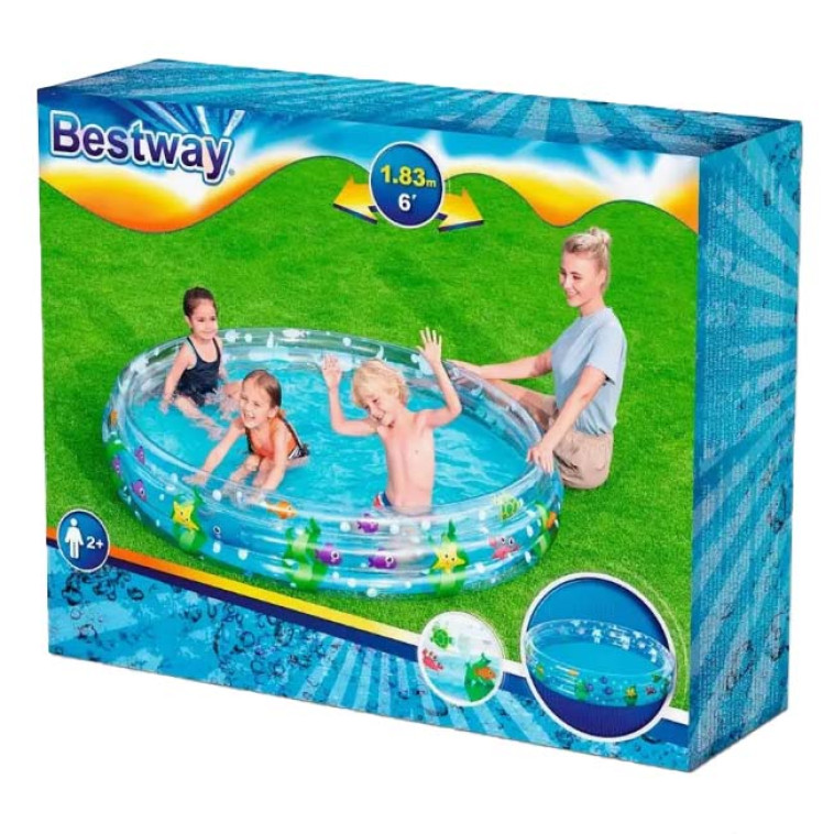 Картинка Бассейн надувной 183*33 см 480 л Bestway