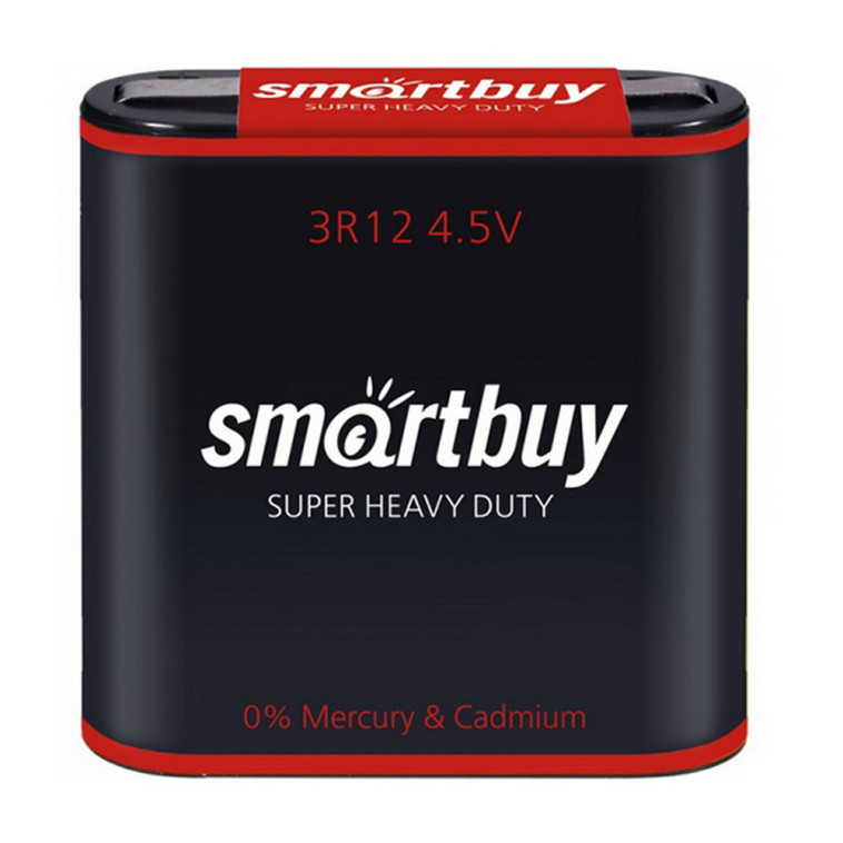 Батарейка солевая 3R12 4,5V Smartbuy