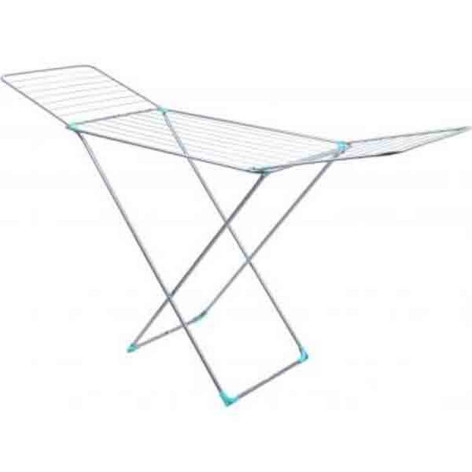 Сушилка металлическая напольная для белья 20 м 1890х535х1140 мм серебряный Nika