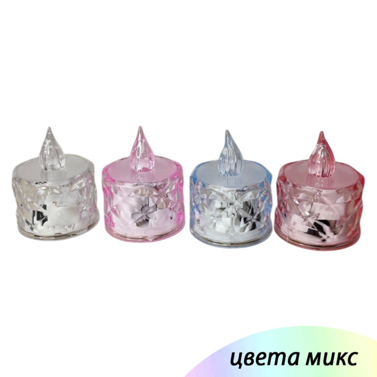 Светильник светодиодный 4*5 см микс Свеча NP-3082 Baizheng Светильник светодиодный 4*5 см микс Свеча NP-3082 Baizheng