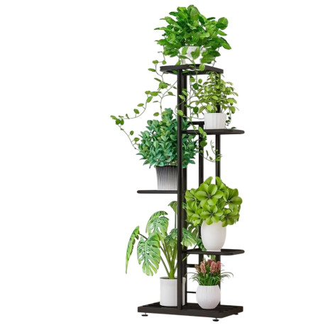 Подставка металлическая для цветов 960*430*220 мм 5 уровней темно-зеленый Baizheng