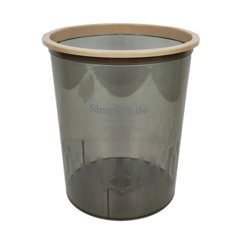 Корзина пластиковая для мусора 8 л 27 см круглая микс HL-2283 Baizheng