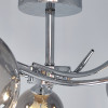 Мини фотография Люстра 5 плафонов 59*26 см E27 60Вт 20м2 плафон стекло хром Baizheng
