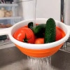 Мини картинка Дуршлаг пластиковый складной мандарин Compact Berossi