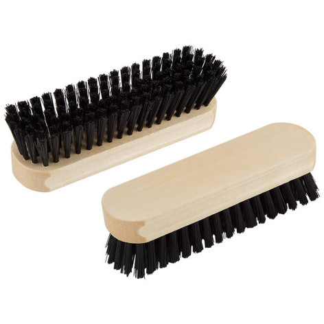 Щетка деревянная для одежды 16х4,5х4,5 см искусственный ворс Рыжий кот