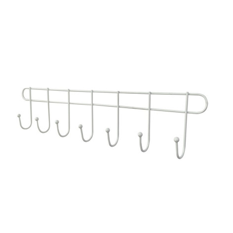 Держатель металлический для кухонных аксессуаров 8 крючков навесной MR-04 Mallony