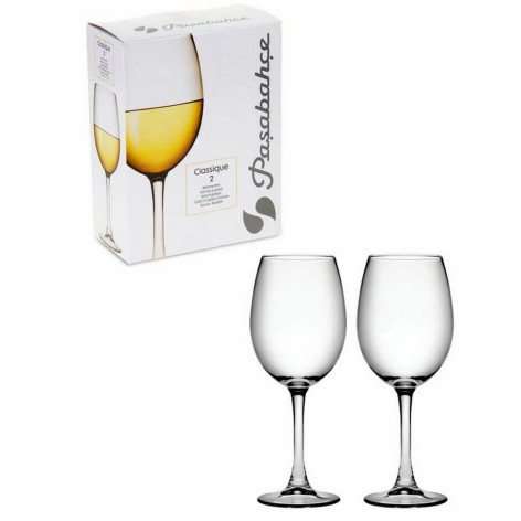 Набор стеклянный фужеров 2 предметов 250 мл для шампанского Classique Pasabahce