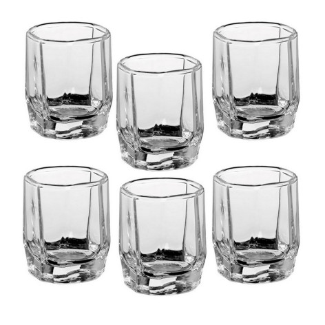 Набор стеклянный стопок 6 пр 60 мл Hisar Pasabahce