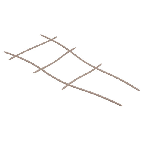 Опора пластмассовая для вьющихся цветов 20*45 см пудровый Bmc