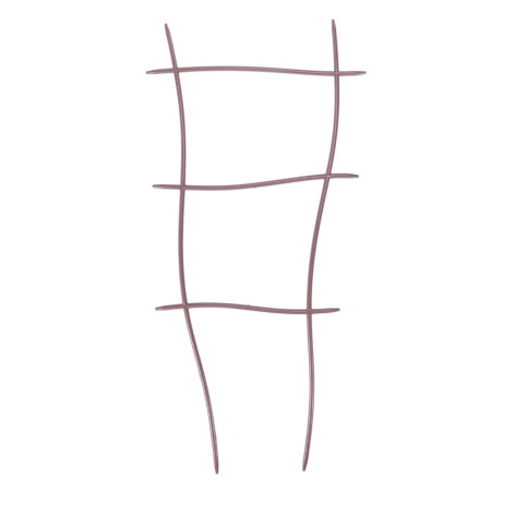 Опора пластмассовая для вьющихся цветов 20х45 см мокко Bmc