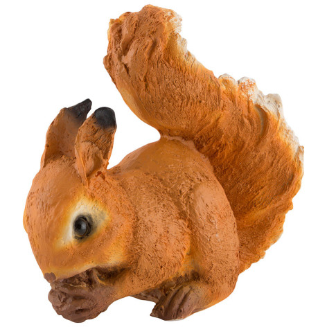 Фигурка полистоун садовая 28 см Белка грызет желудь Park
