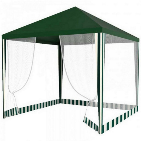 Шатер металлический 300х300 см с антимаскитной сеткой TZGB-107 Ecos Шатер металлический 300х300 см с антимаскитной сеткой TZGB-107 Ecos