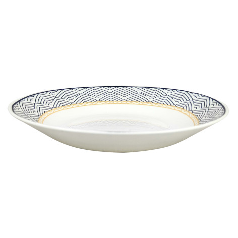 Тарелка стеклокерамическая суповая 21,5 см 400 мл Abrice Коралл