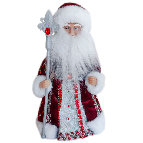 Фигурка новогодняя 30 см Дед мороз DA20-12 Bum