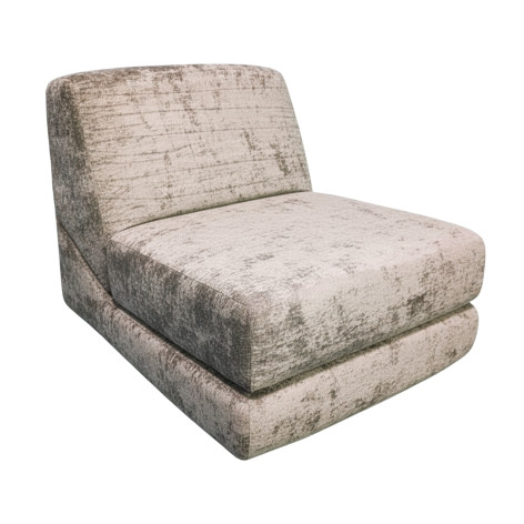 Кресло-трансформер бескаркасное 98*68*70 см ППУ 30D текстиль бежевый Baizheng