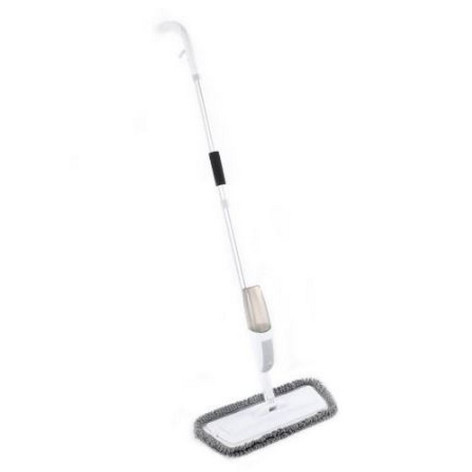 Швабра металлическая 120 см с распылителем микрофибра 44*19 см BZ-YL04 Baizheng