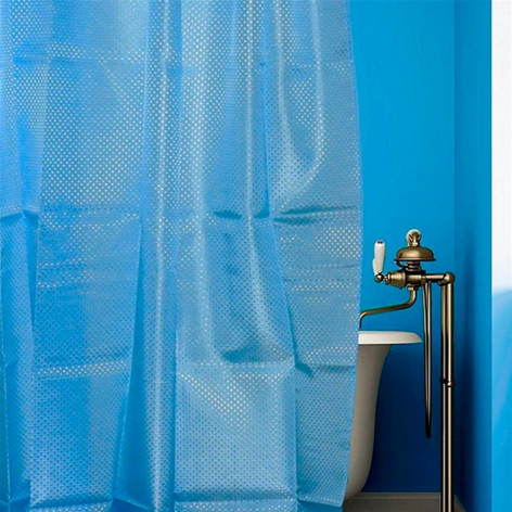 Штора для ванной полиэстер 180х180 см пласт кольца ассорти YA07 Baizheng