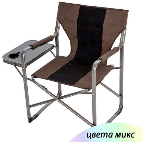 Стул туристический складной 630х470х890 мм нагрузка 120 кг микс Baizheng