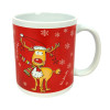 Мини фото Кружка фарфоровая 330 мл Рождественская Номер 9 BZ-0093 Baizheng