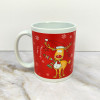 Мини фотография Кружка фарфоровая 330 мл Рождественская Номер 9 BZ-0093 Baizheng