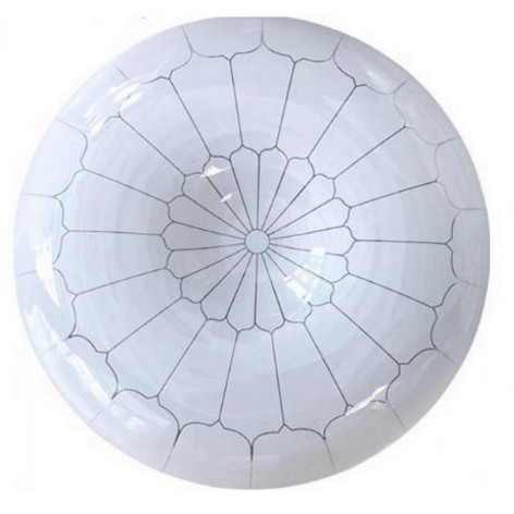 Светильник потолочный светодиодный 26,5*26,5*8.5 см 12Вт 5м2 белый Baizheng