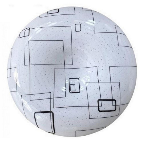 Светильник потолочный светодиодный 33,5*33,5*10 см 18Вт 5м2 белый Baizheng