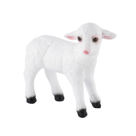 Фигурка полистоун садовая 28 см Барашек маленький
