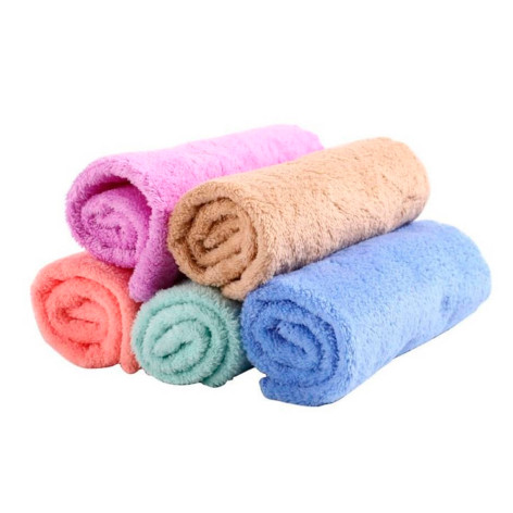 Салфетка микрофибра для сухой уборки 5 шт 30х30 см микс BZ02-0020 Baizheng