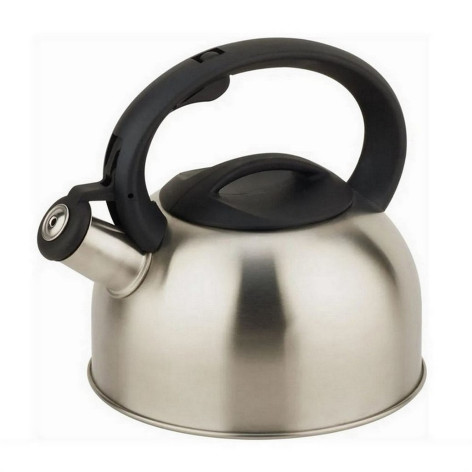 Чайник нержавеющая сталь 2,3 л со свистком стальной Bekker