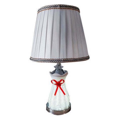 Лампа настольная 25*42 см Е27 40Вт тканевый абажур BD-SJT31 Baizheng
