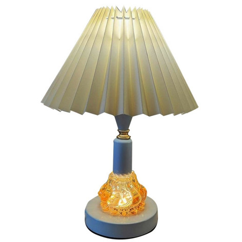 Лампа настольная 25х41 см тканевый абажур BD-SJT48 Baizheng