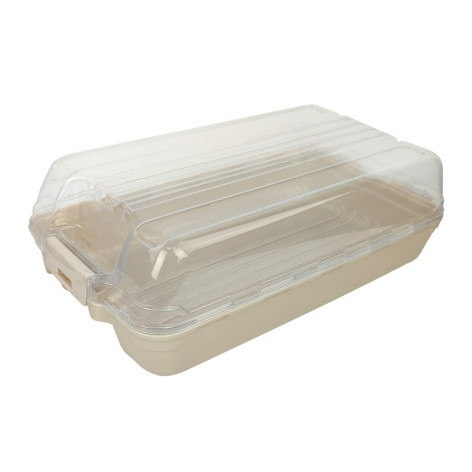 Контейнер пластиковый для хранения обуви 323х183х103 мм женский антрацит Ddstyle