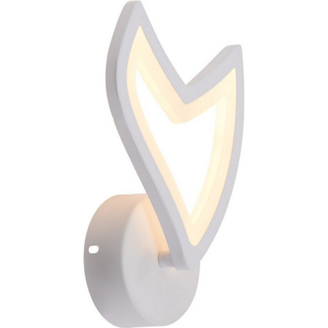 Бра светодиодный 1 плафон 23*16*5 см 20Вт 900LM 9м2 3 цвета пластик белый Baizheng