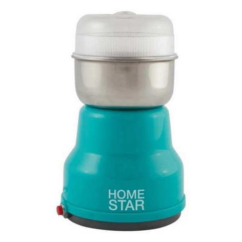 Кофемолка 150 Вт 50 гр чаша нержавеющая сталь импульс бирюзовый HS-2001 HomeStar Кофемолка 150 Вт 50 гр чаша нержавеющая сталь импульс бирюзовый HS-2001 HomeStar