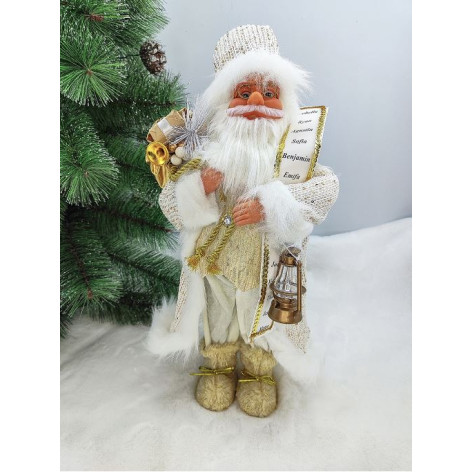 Фигурка новогодняя 45 см Дед Мороз Номер 4 NP-1202 Fex