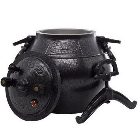 Казан алюминиевый 10 л двухцветный с боковыми ручками Афганский Rashko Baba