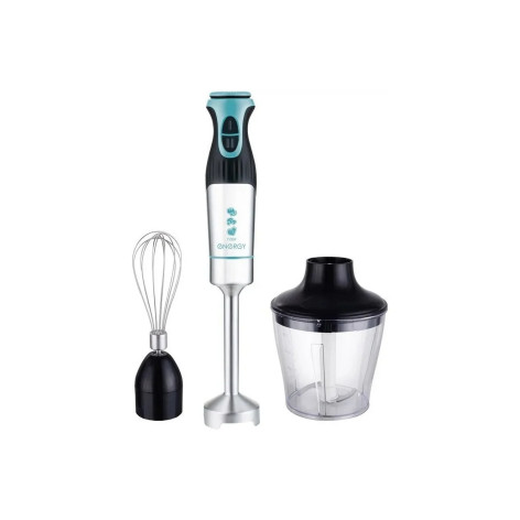 Блендерный набор  1500 Вт погружная нерж сталь чаша пласт 0,8 л 2 скор черно-сер EN-139 Energy